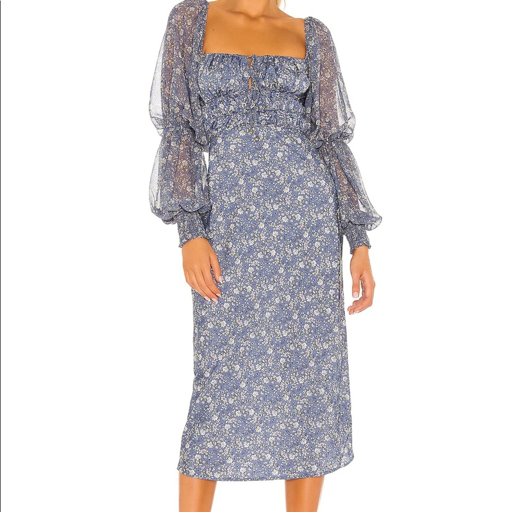 Free People Aglow Midi Dress